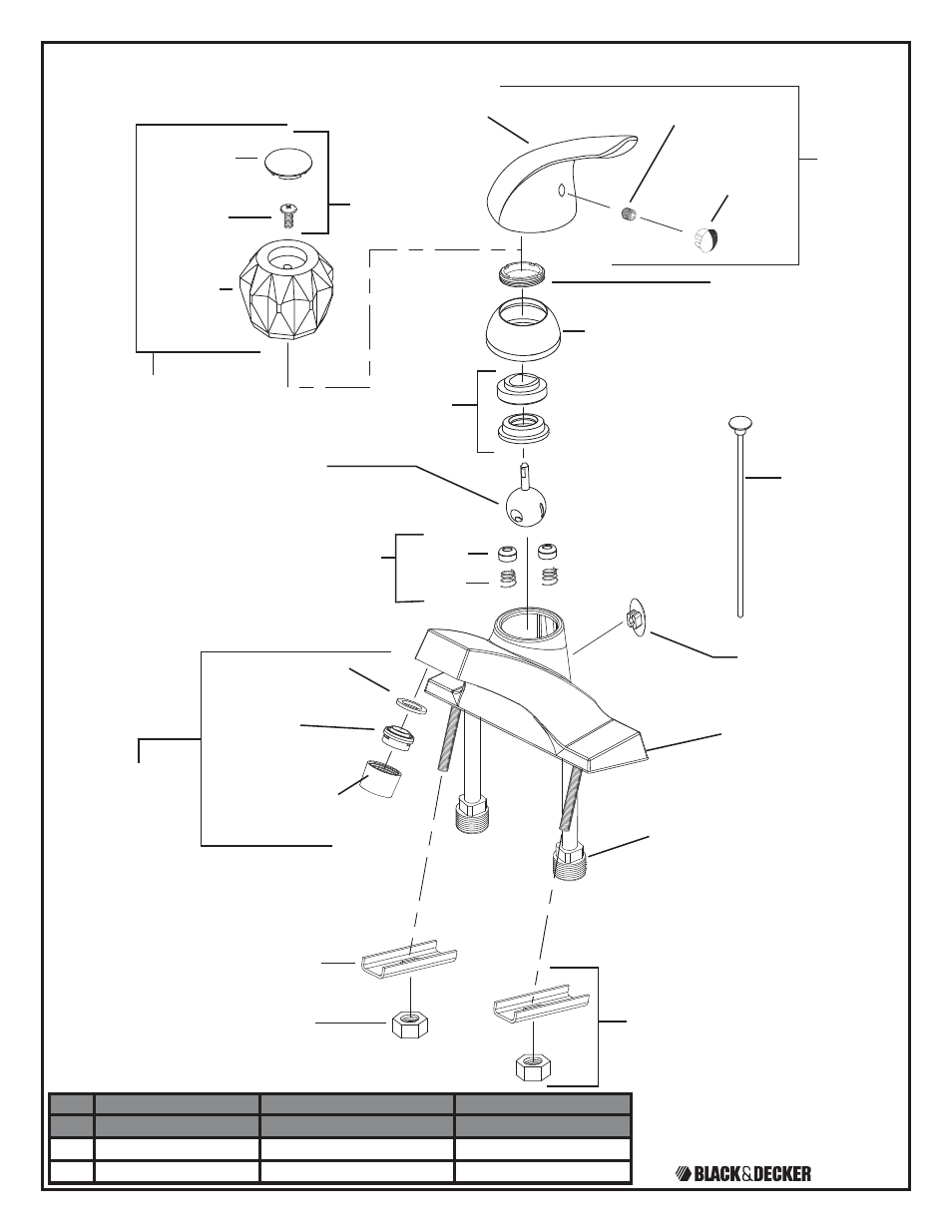 A company | Pfister G142-600K User Manual | Page 2 / 6