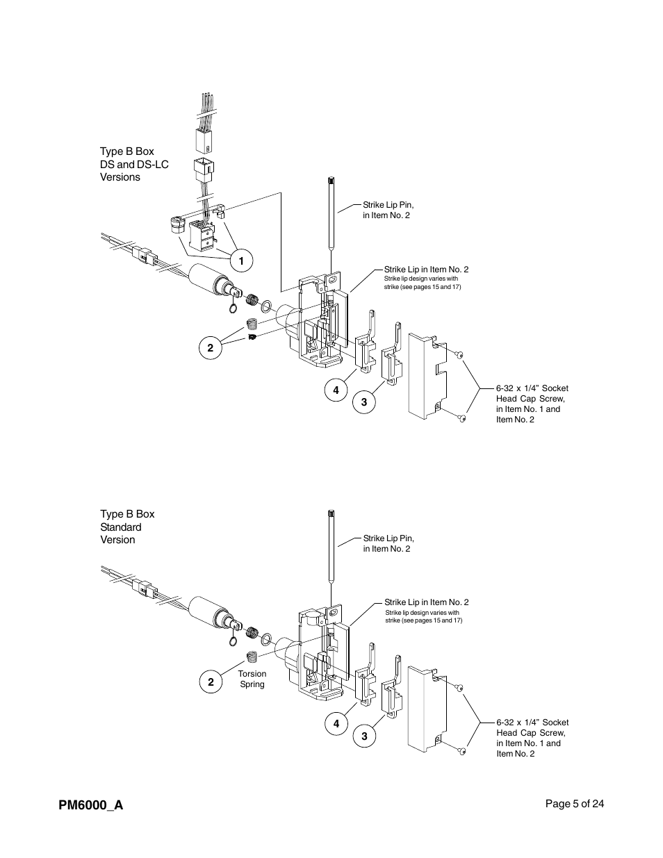 Pm6000_a | Factory Direct Hardware Von Duprin 6213 User Manual | Page 5 / 24
