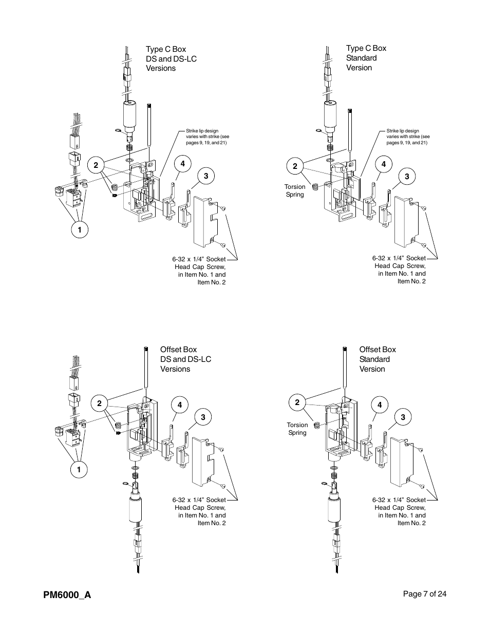 Pm6000_a | Factory Direct Hardware Von Duprin 6213 User Manual | Page 7 / 24