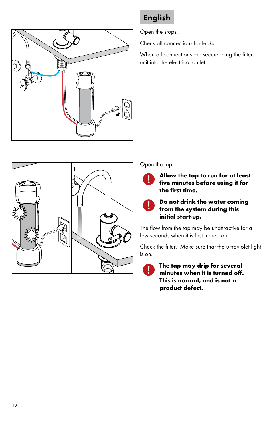 English | Factory Direct Hardware Hansgrohe 04301 Talis S User Manual | Page 12 / 20