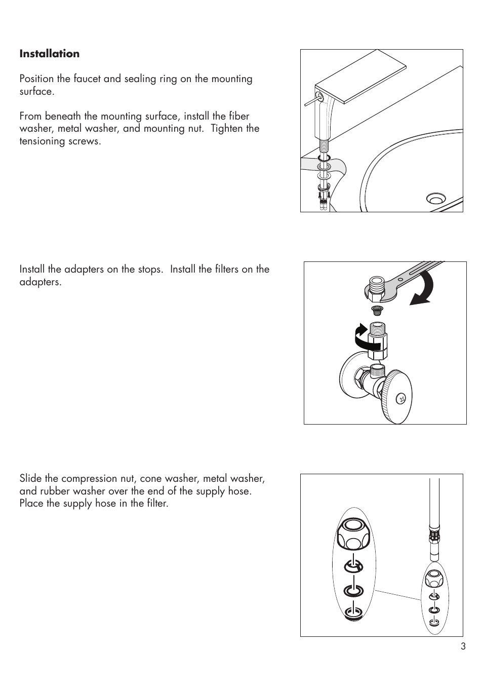 Factory Direct Hardware Hansgrohe 18020001 User Manual | Page 3 / 8
