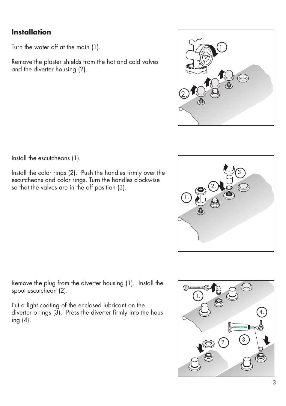 Factory Direct Hardware Hansgrohe 18440001 Axor Massaud User Manual | Page 3 / 12