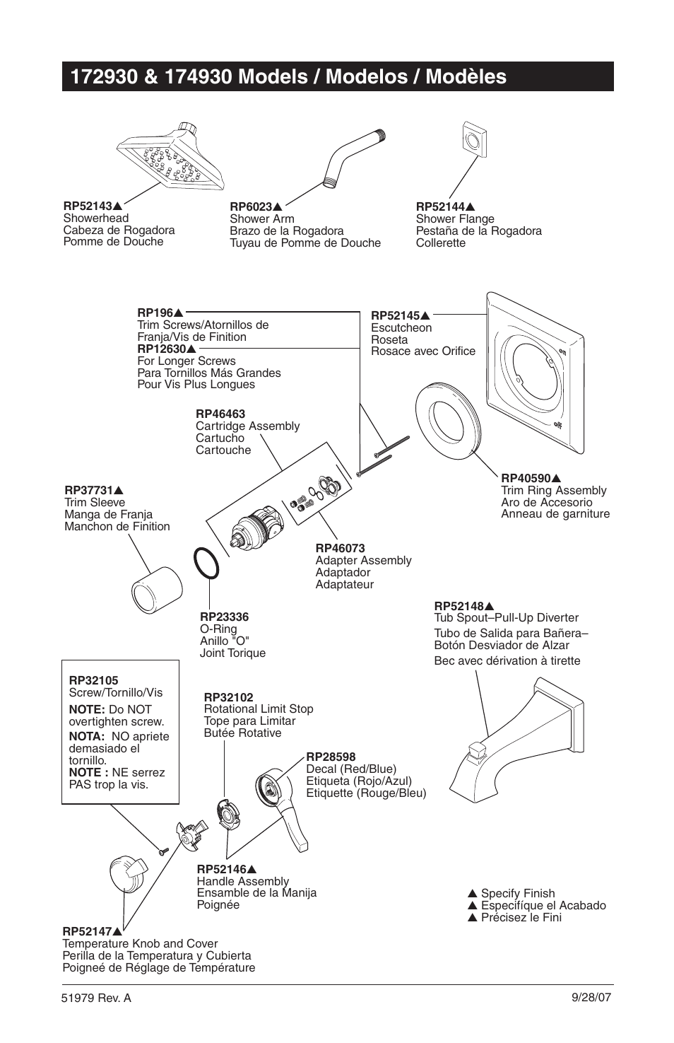 Factory Direct Hardware Delta 174930 Dryden User Manual | 1 page