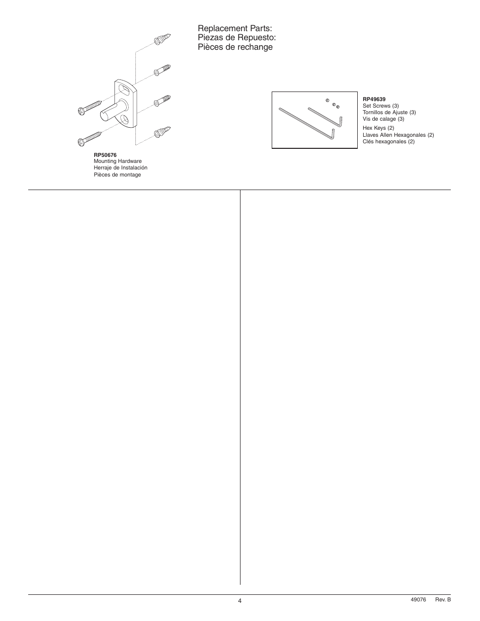 Factory Direct Hardware Brizo 69950 RSVP Tissue User Manual | Page 4 / 4