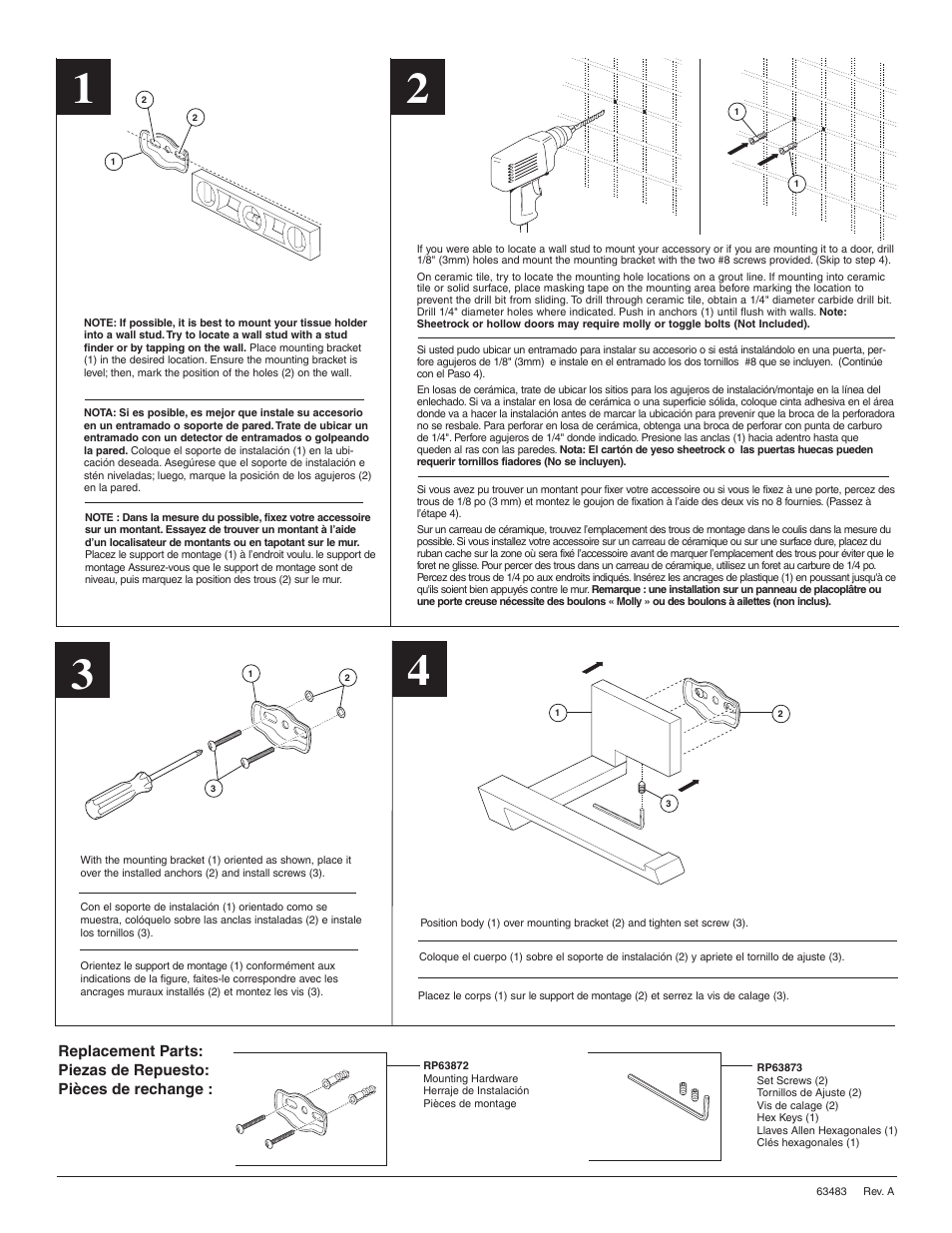 Factory Direct Hardware Brizo 695080 Siderna User Manual | Page 2 / 2