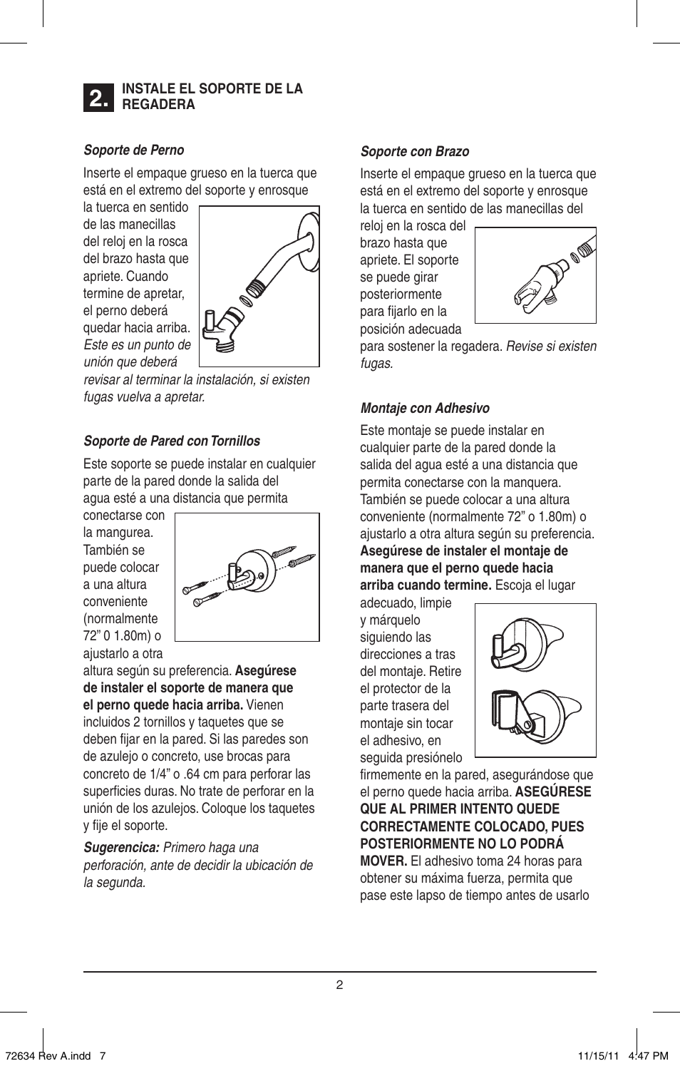 Factory Direct Hardware Delta 51551 Classic User Manual | Page 7 / 10