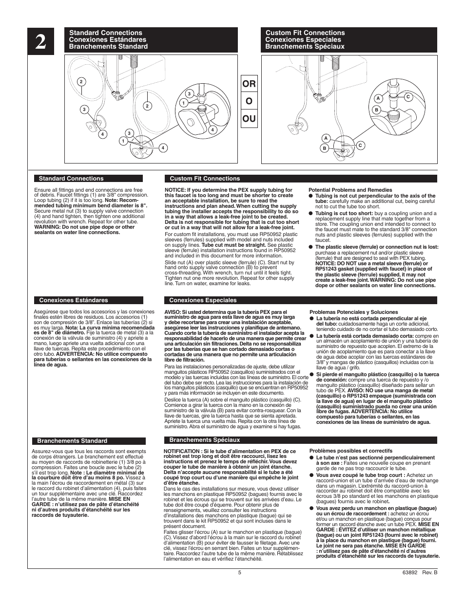 Factory Direct Hardware Delta 3575-MPU-DST User Manual | Page 5 / 8