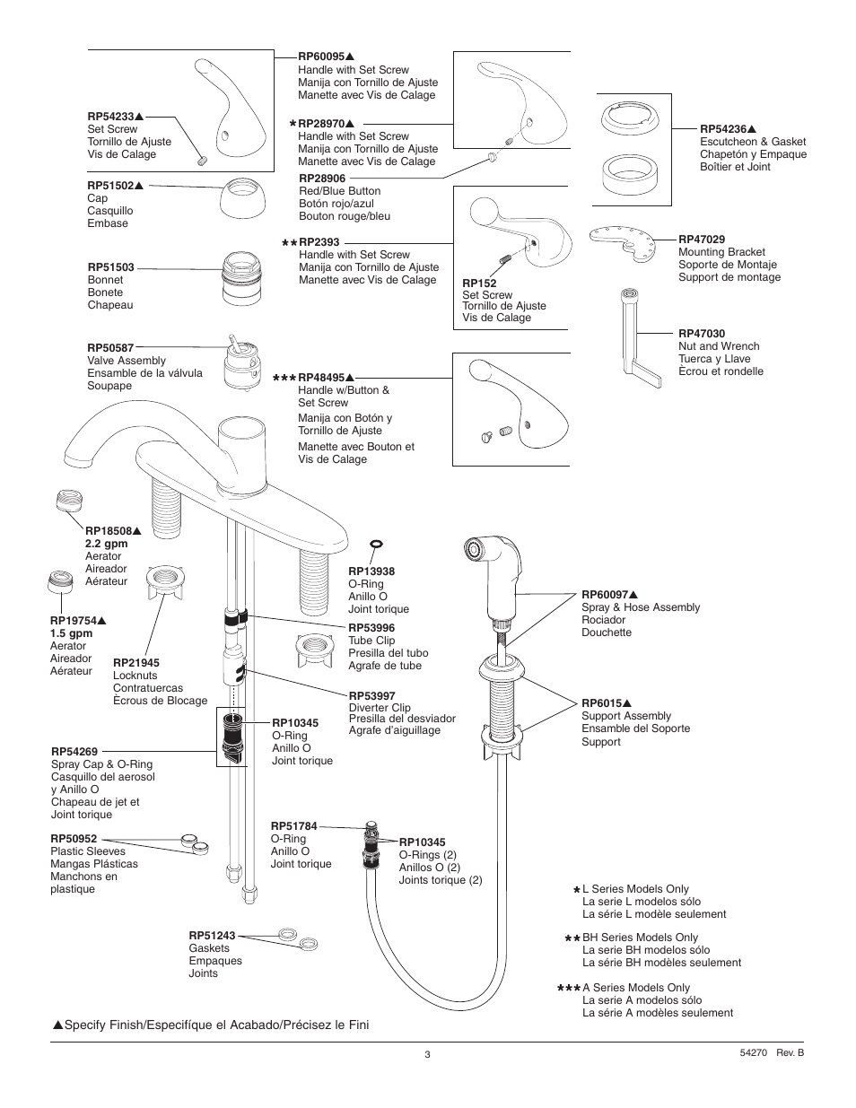 Factory Direct Hardware Delta 300-DST-L User Manual | Page 3 / 12