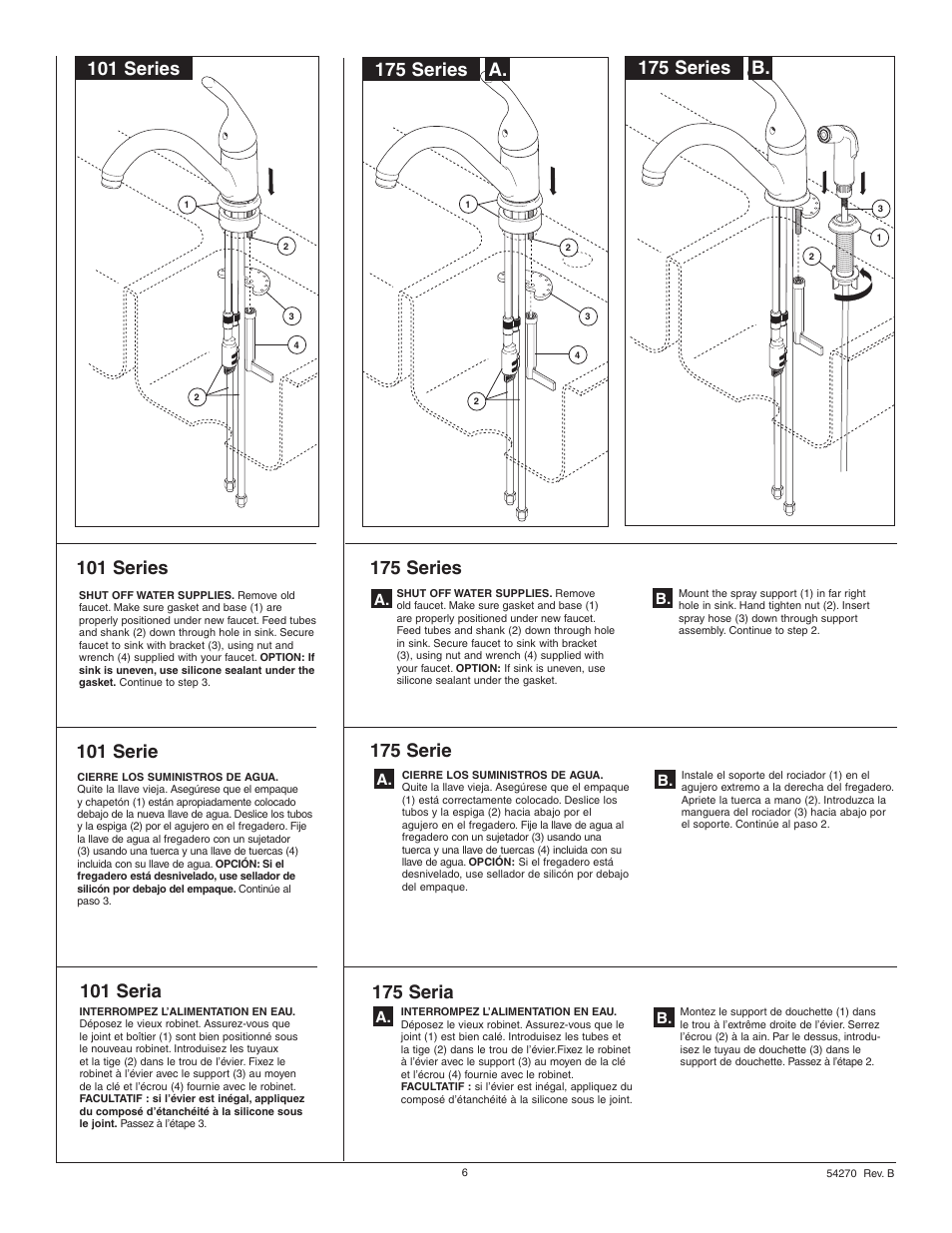 175 series | Factory Direct Hardware Delta 300-DST-L User Manual | Page 6 / 12