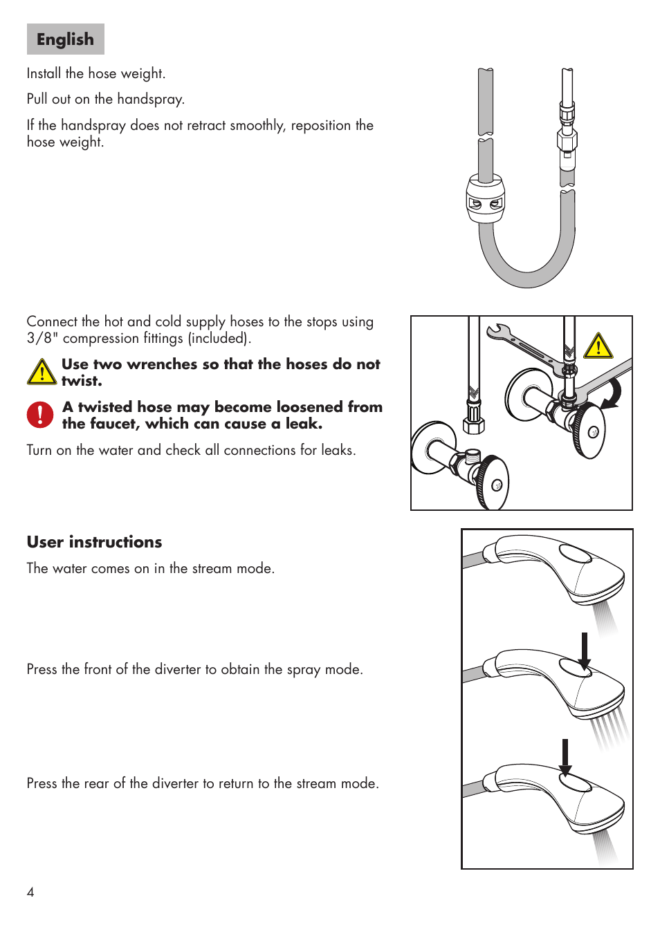 Factory Direct Hardware Hansgrohe 04076LF Allegro E User Manual | Page 4 / 16