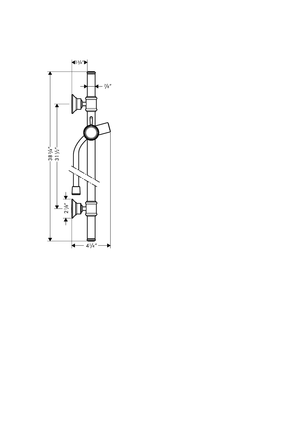 Factory Direct Hardware Hansgrohe 27982 Axor Montreux User Manual | Page 2 / 8