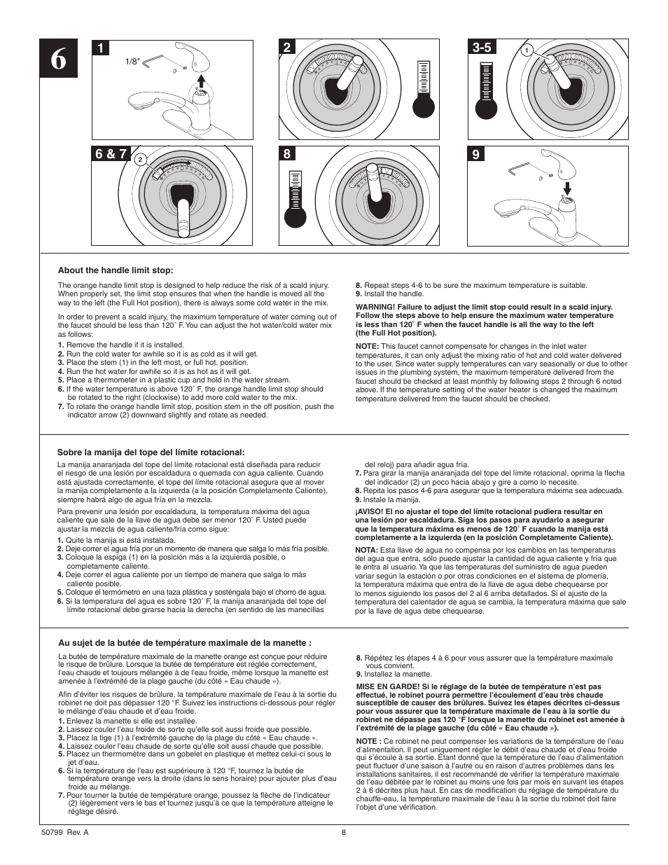 Factory Direct Hardware Delta 467-SD-DST Palo User Manual | Page 8 / 12