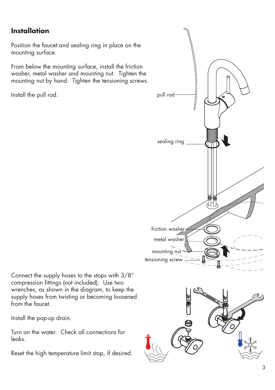 Factory Direct Hardware Hansgrohe 32070 User Manual | Page 3 / 8