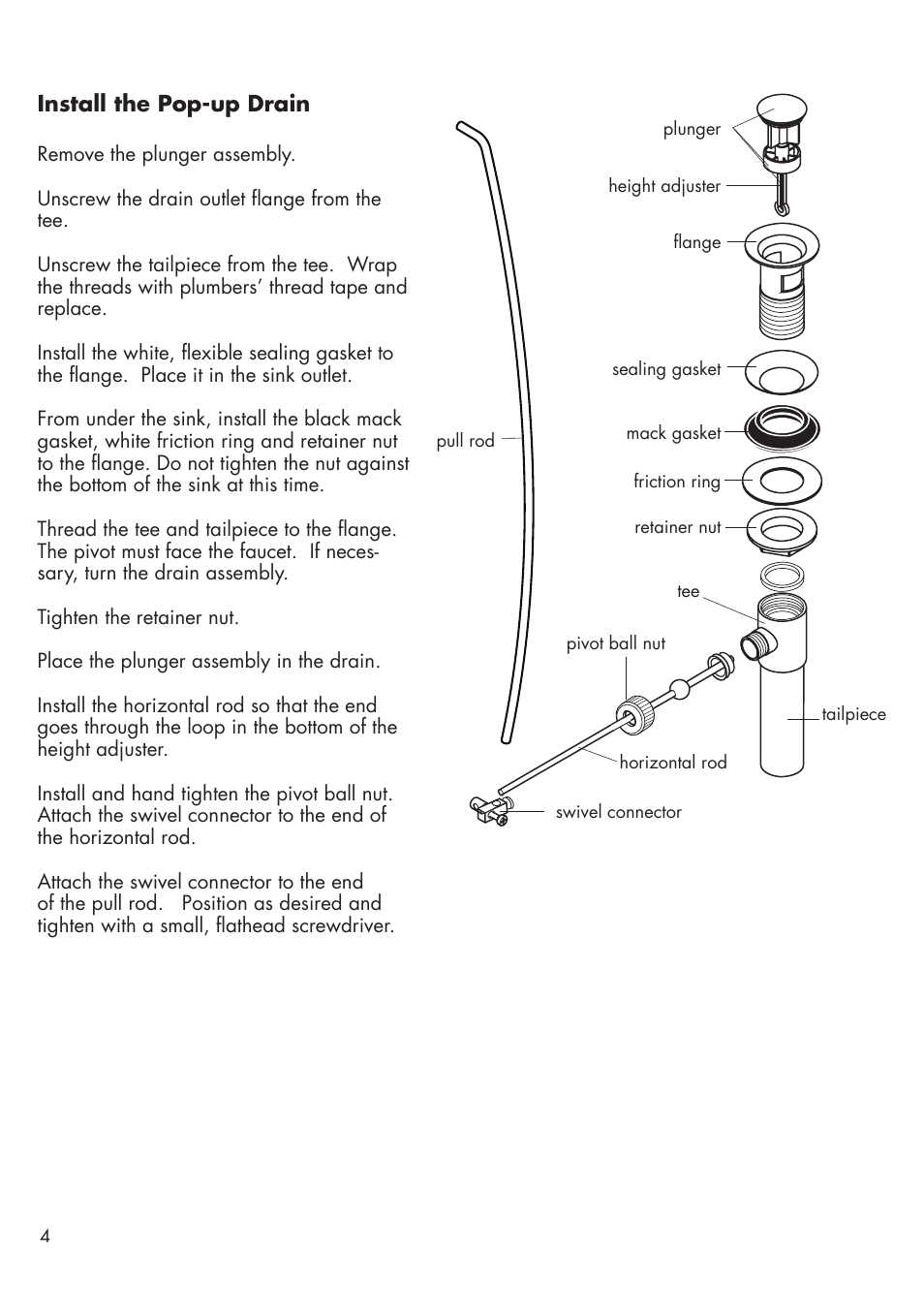 Factory Direct Hardware Hansgrohe 32070 User Manual | Page 4 / 8