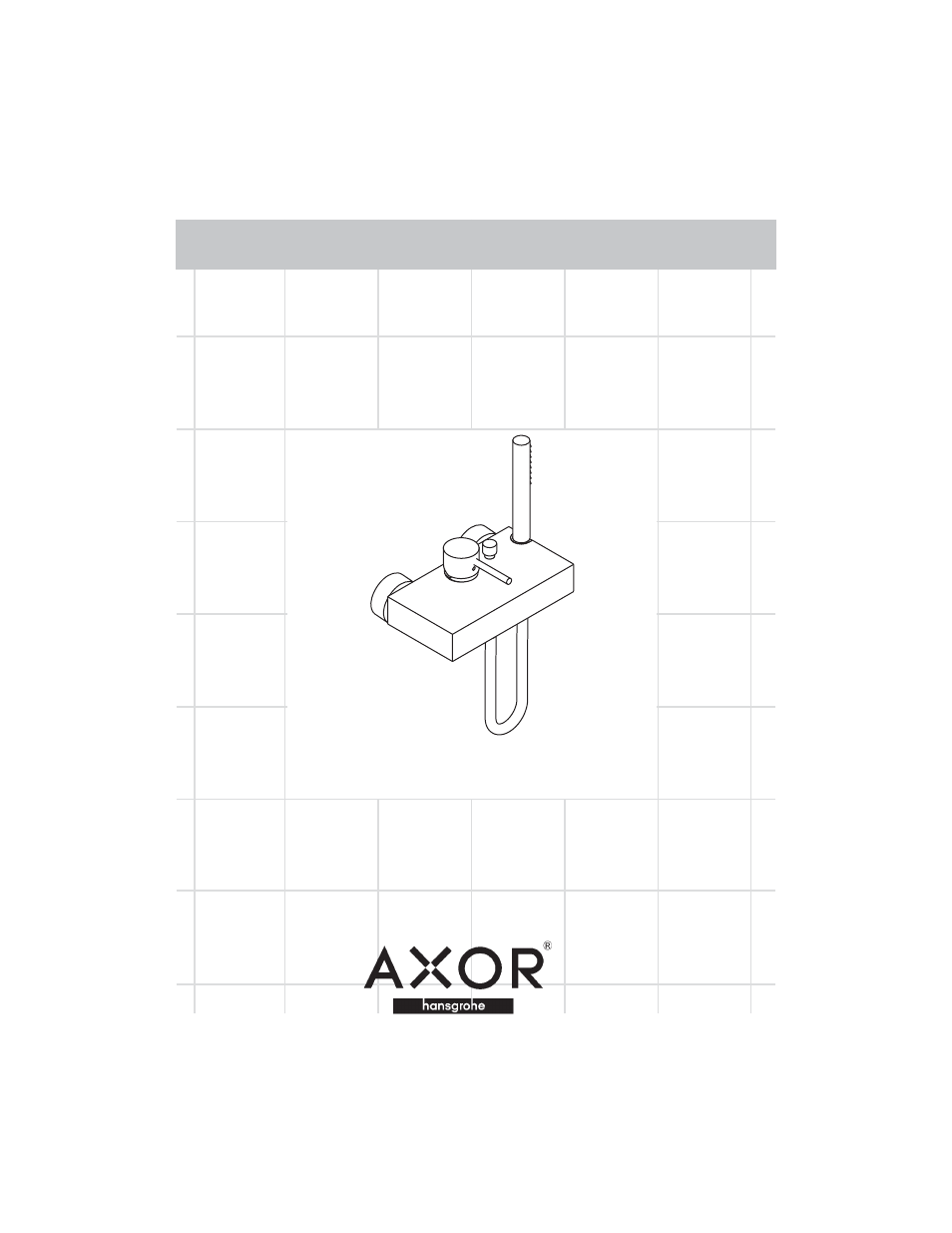 Factory Direct Hardware Hansgrohe 10402001 Axor Starck X User Manual | 8 pages