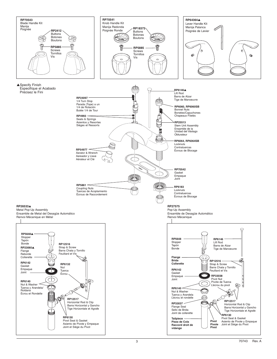 Factory Direct Hardware Delta 2503LF User Manual | Page 3 / 8