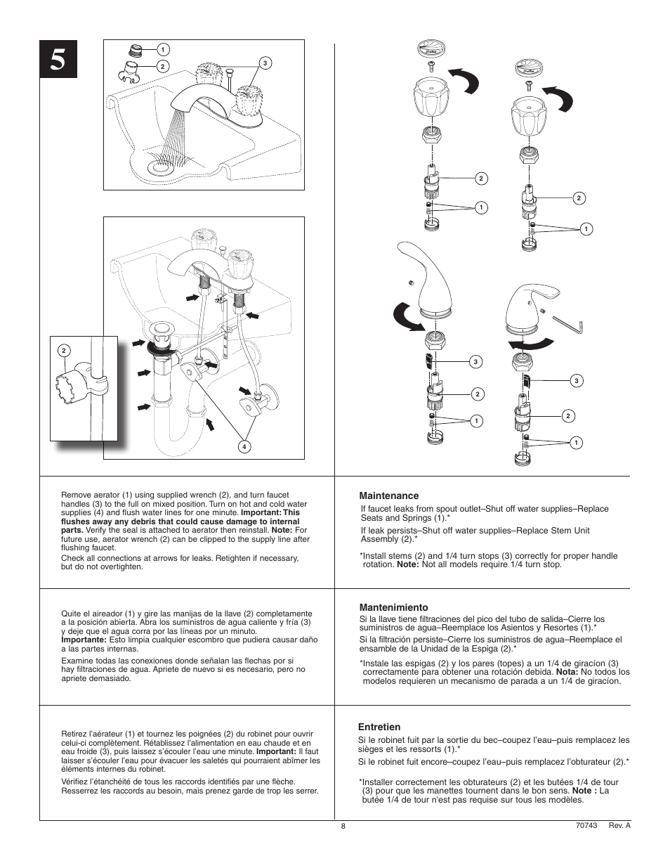 Factory Direct Hardware Delta 2503LF User Manual | Page 8 / 8