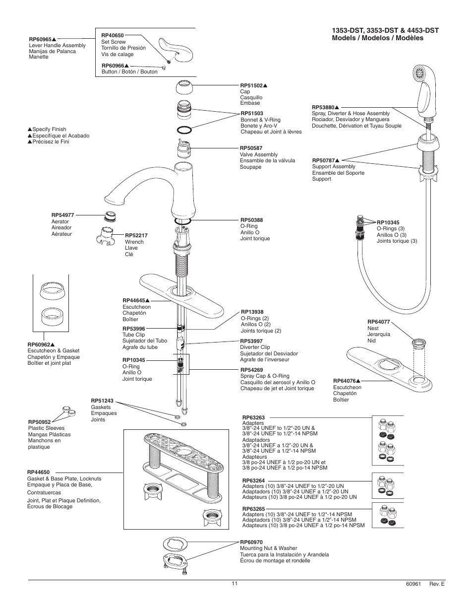 Factory Direct Hardware Delta 11926-DST Lewiston User Manual | Page 11 / 12