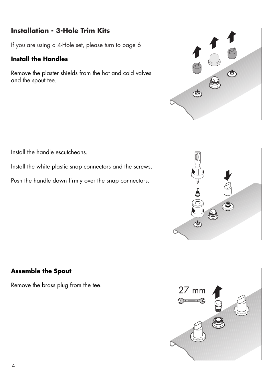 Factory Direct Hardware Hansgrohe 32314 Talis S User Manual | Page 4 / 16