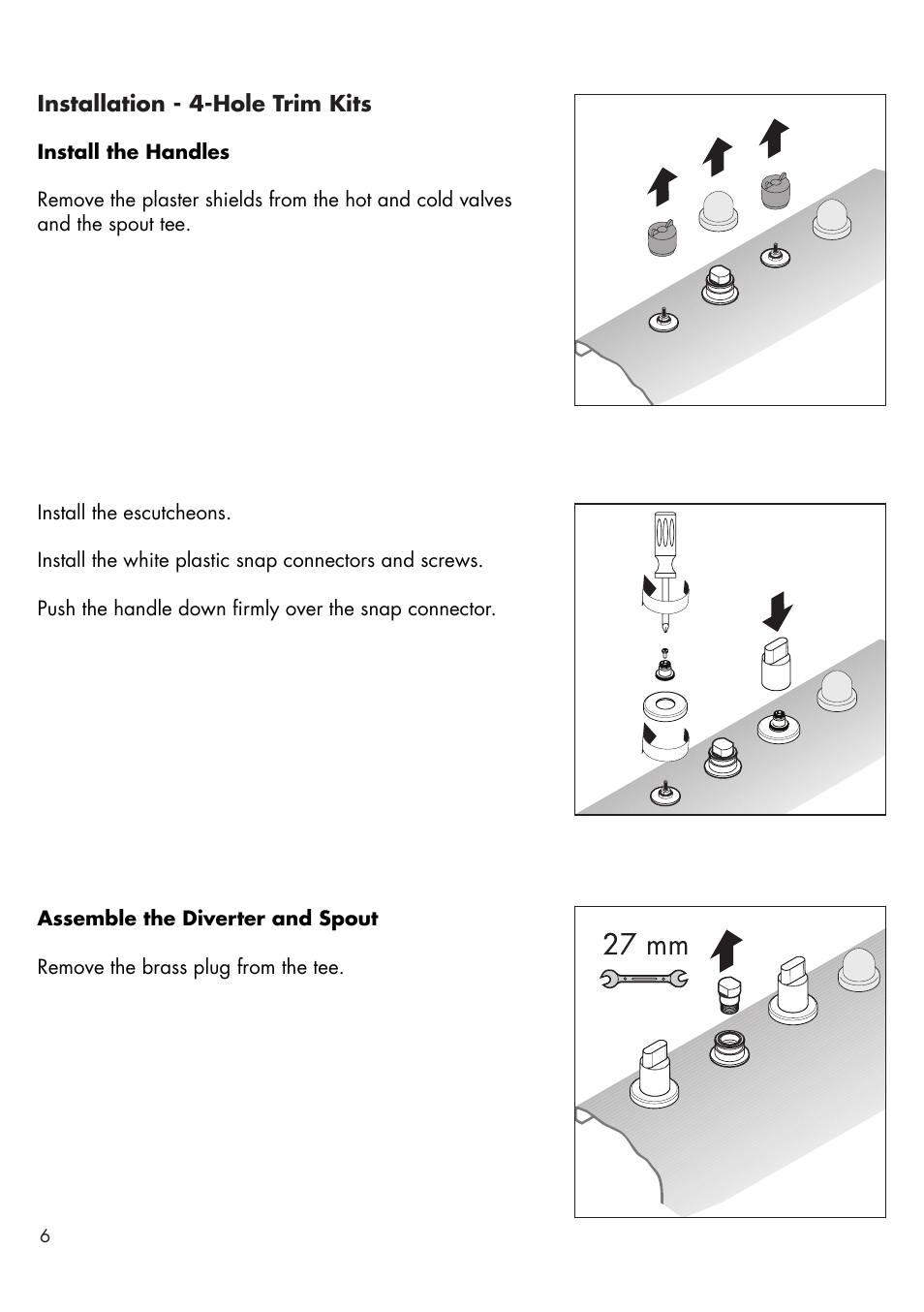 Factory Direct Hardware Hansgrohe 32314 Talis S User Manual | Page 6 / 16