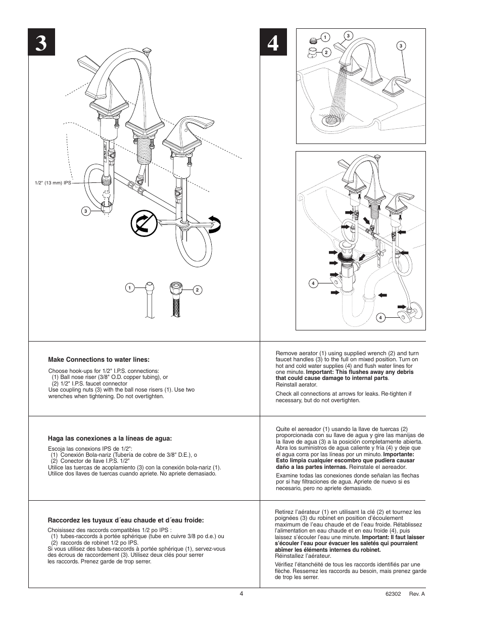 Factory Direct Hardware Brizo 65330LF User Manual | Page 4 / 6