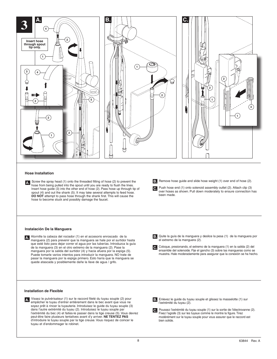 A. c | Factory Direct Hardware Brizo 64070LF Venuto User Manual | Page 8 / 16