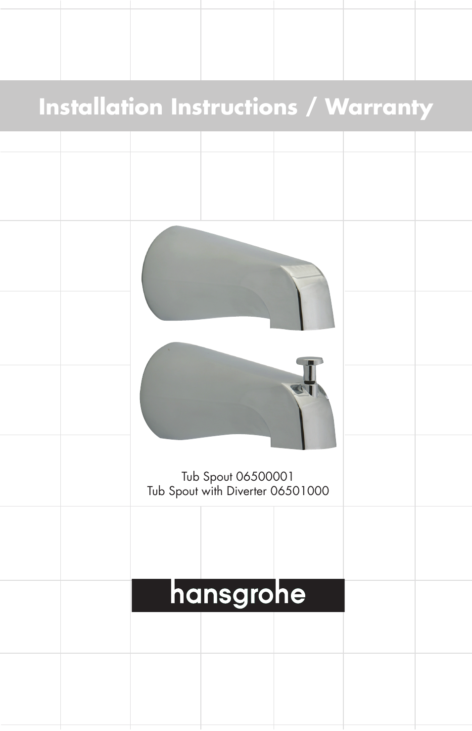 Factory Direct Hardware Hansgrohe 06501000 User Manual | 4 pages