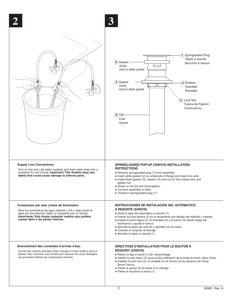 Factory Direct Hardware Delta 3553LF User Manual | Page 3 / 6