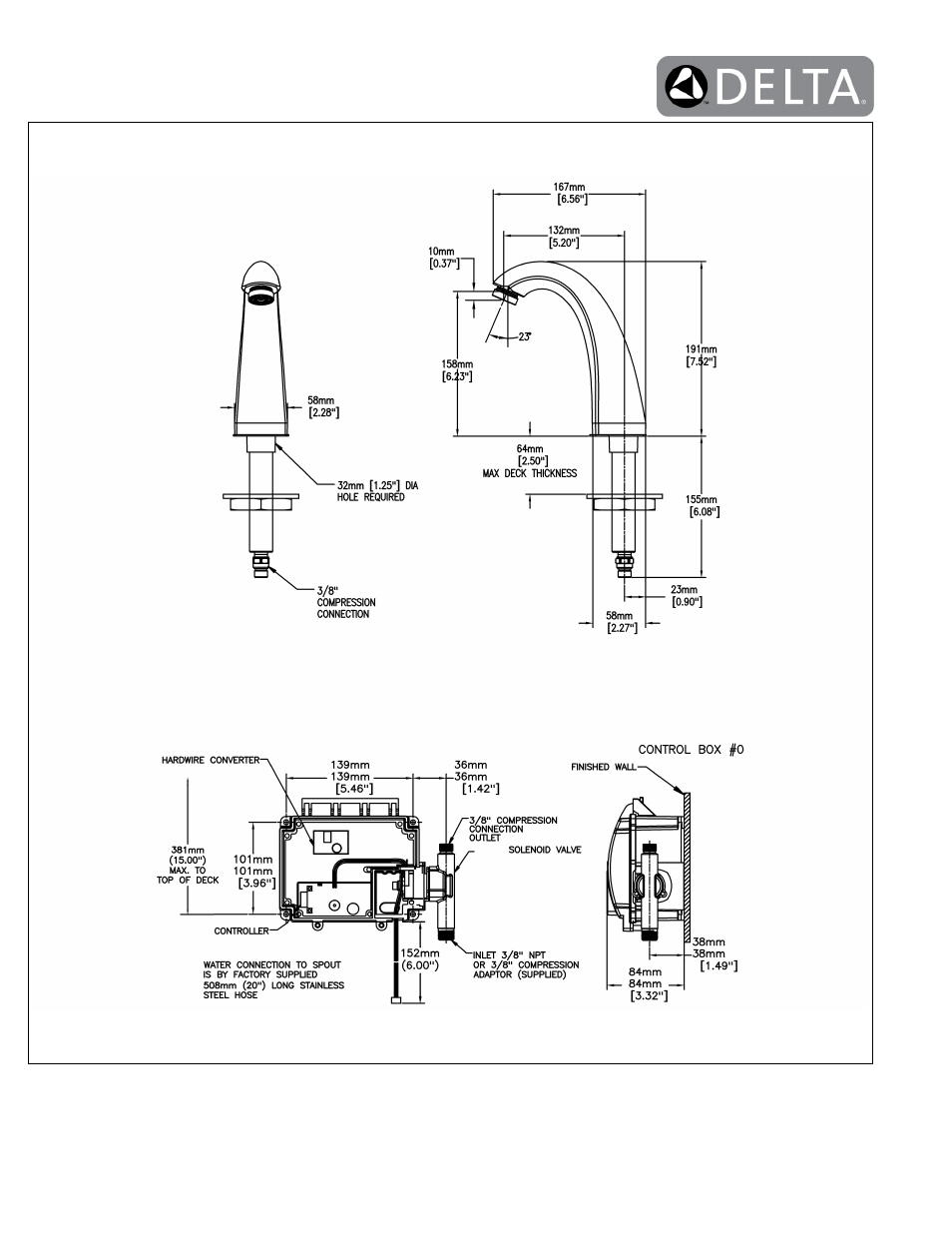 Factory Direct Hardware Delta 590TP0150 User Manual | Page 2 / 2