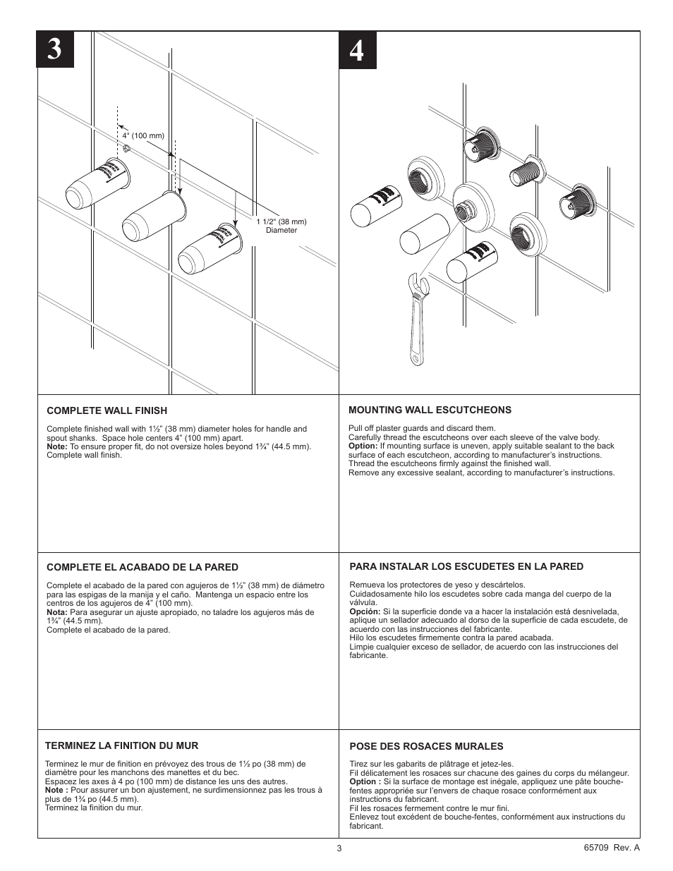 Factory Direct Hardware Delta 3585LF-WL User Manual | Page 3 / 8