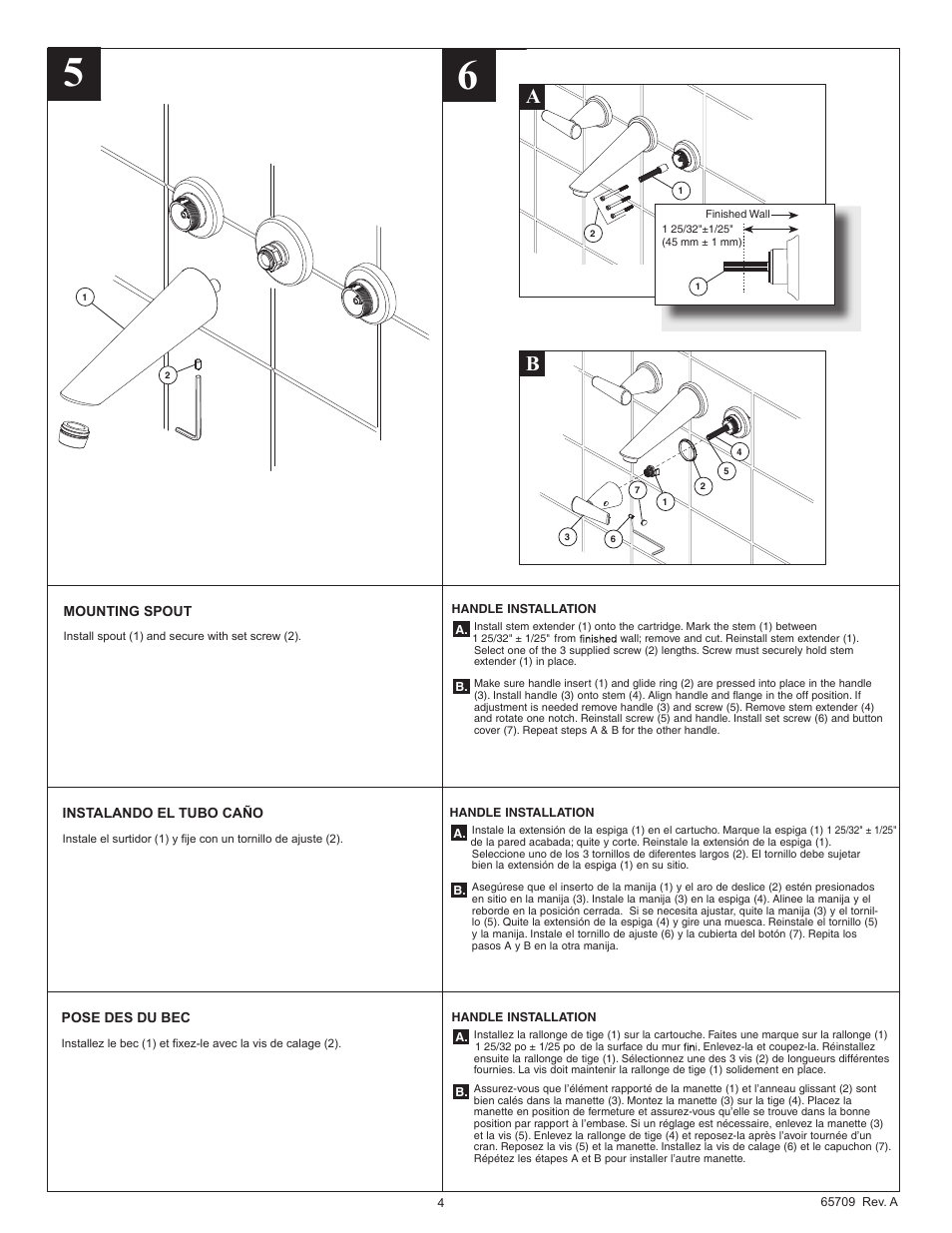 Factory Direct Hardware Delta 3585LF-WL User Manual | Page 4 / 8