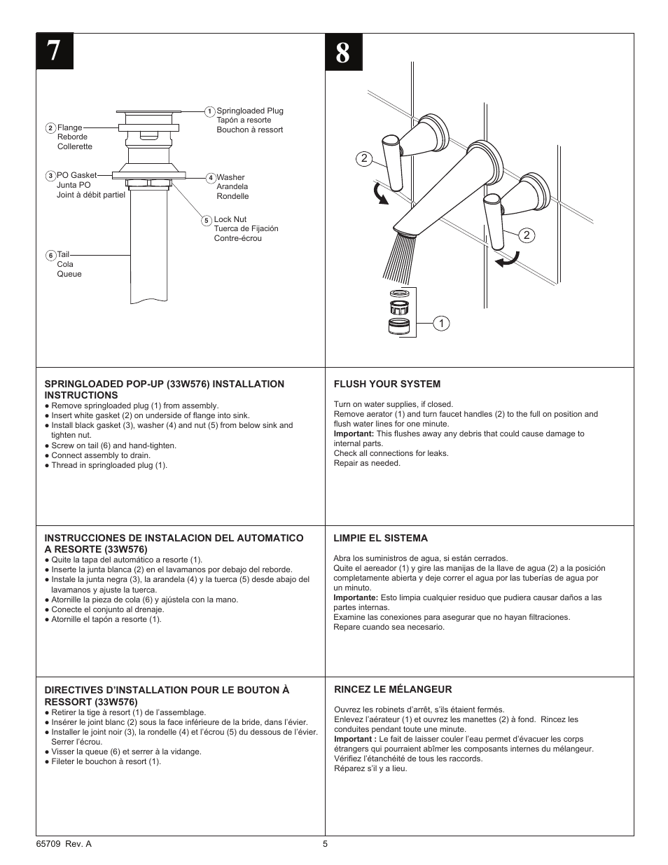 Factory Direct Hardware Delta 3585LF-WL User Manual | Page 5 / 8