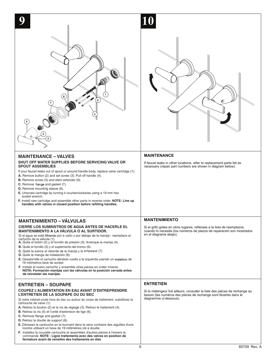 Factory Direct Hardware Delta 3585LF-WL User Manual | Page 6 / 8