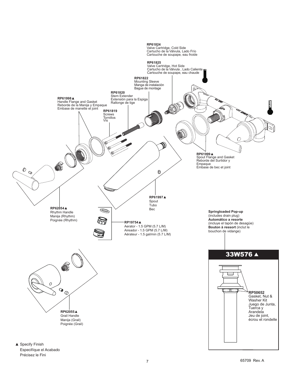 Factory Direct Hardware Delta 3585LF-WL User Manual | Page 7 / 8