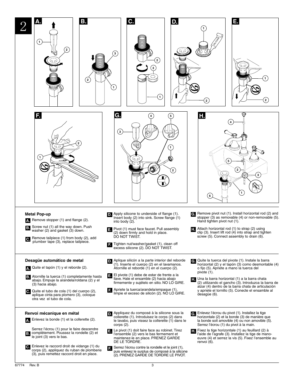 A. b. c. d. e. f. g | Factory Direct Hardware Delta 3597LF-MPU-LHP User Manual | Page 3 / 6