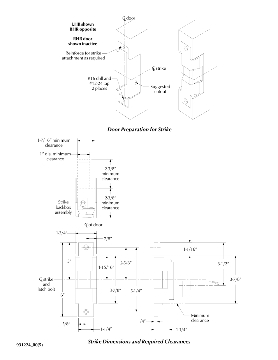 Factory Direct Hardware Von Duprin 6221 User Manual | Page 2 / 2