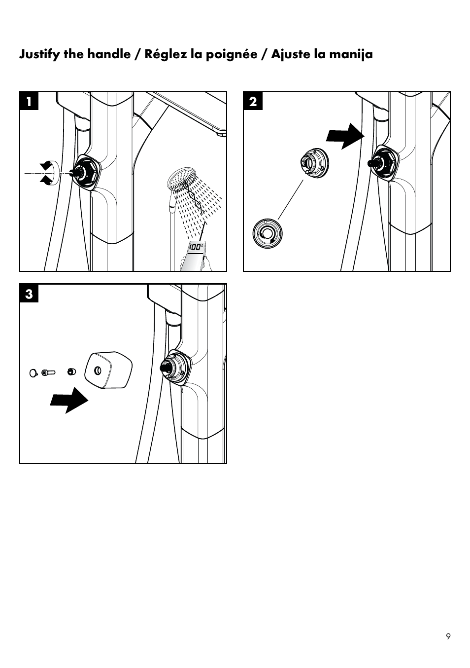 Factory Direct Hardware Hansgrohe 11422 Axor Urquiola User Manual | Page 9 / 16