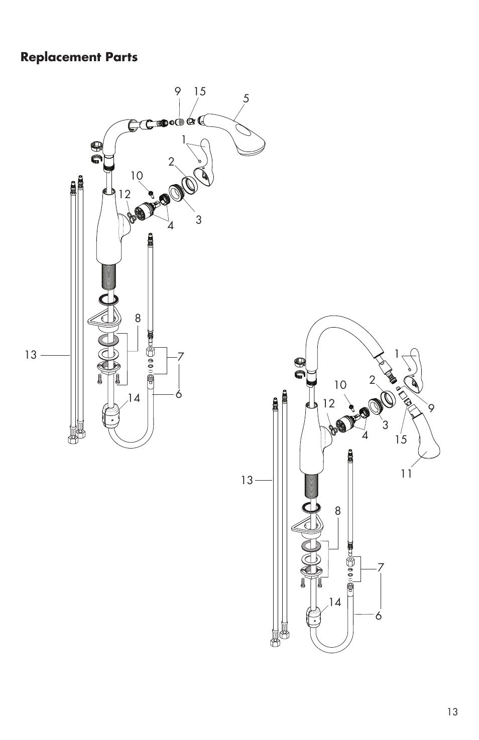 Factory Direct Hardware Hansgrohe 04066LF Allegro E User Manual | Page 13 / 16