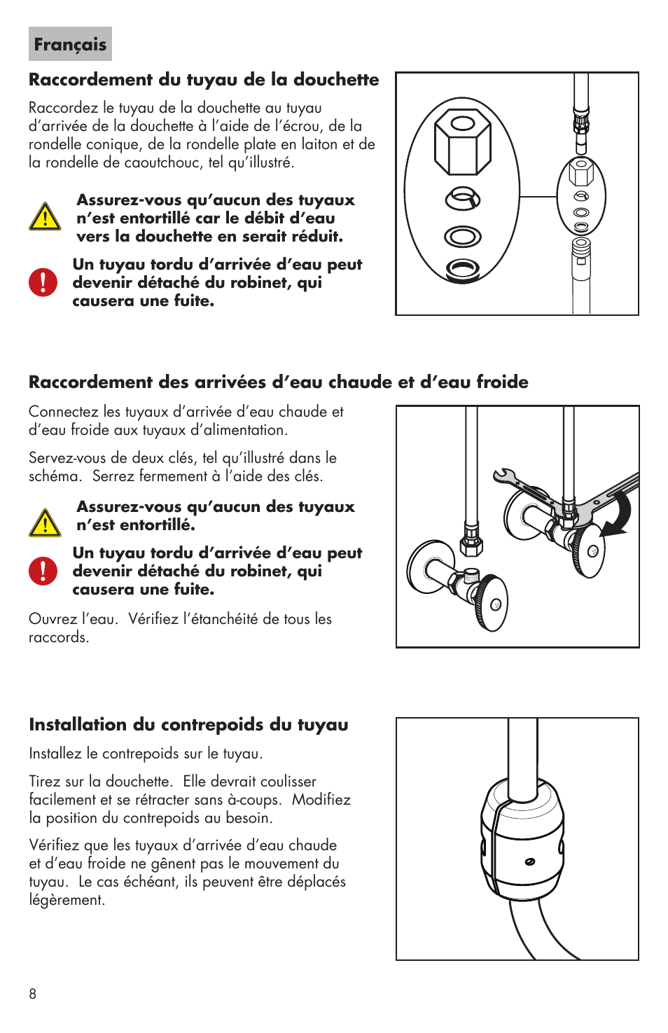 Factory Direct Hardware Hansgrohe 04066LF Allegro E User Manual | Page 8 / 16