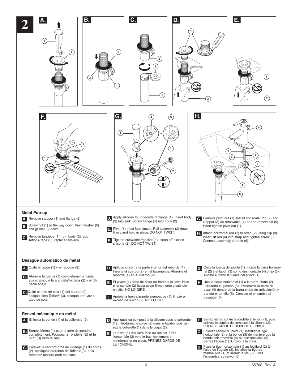 A. b. c. d. e. f. g. h | Factory Direct Hardware Delta 582LF-WFMPU User Manual | Page 3 / 6