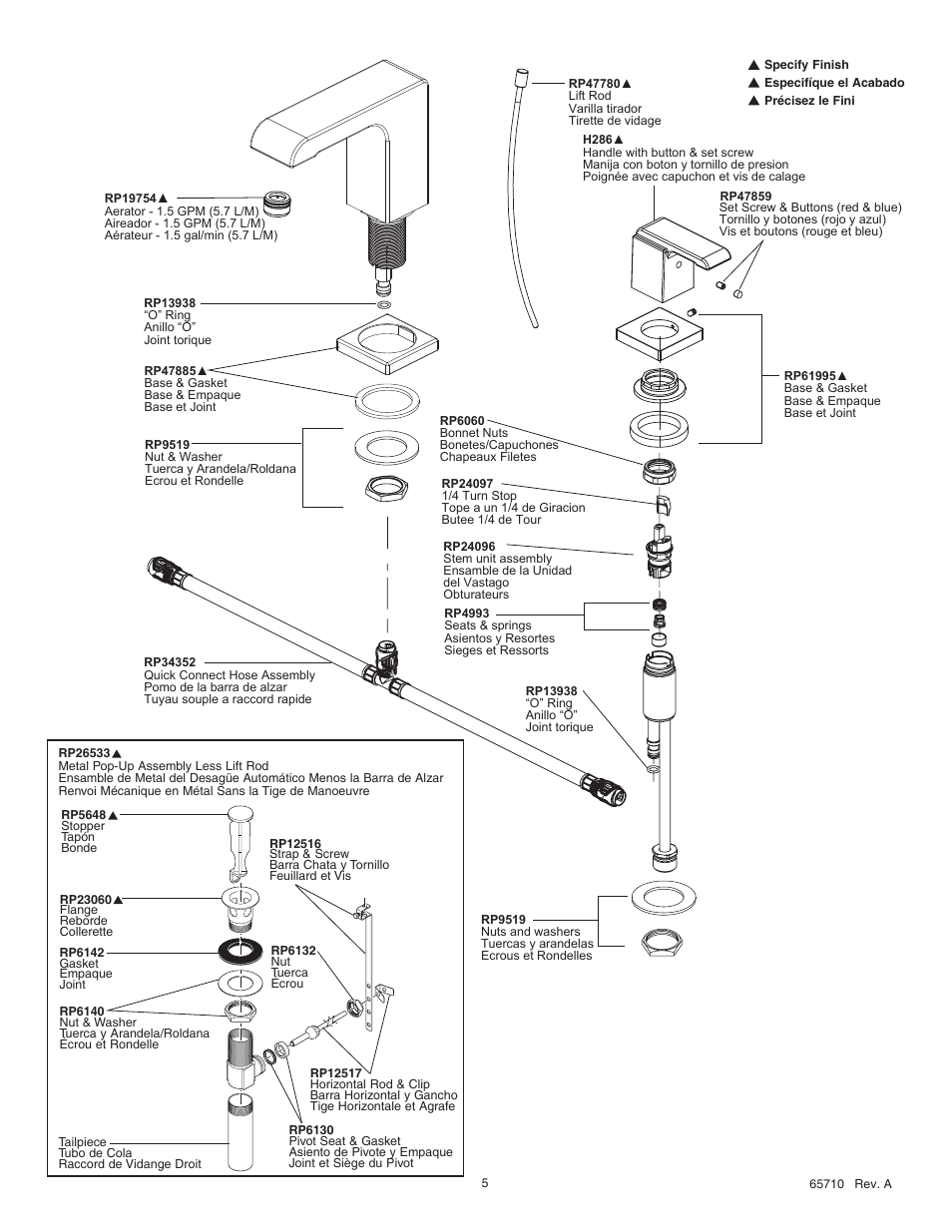 Factory Direct Hardware Delta 3586LF-MPU User Manual | Page 5 / 6