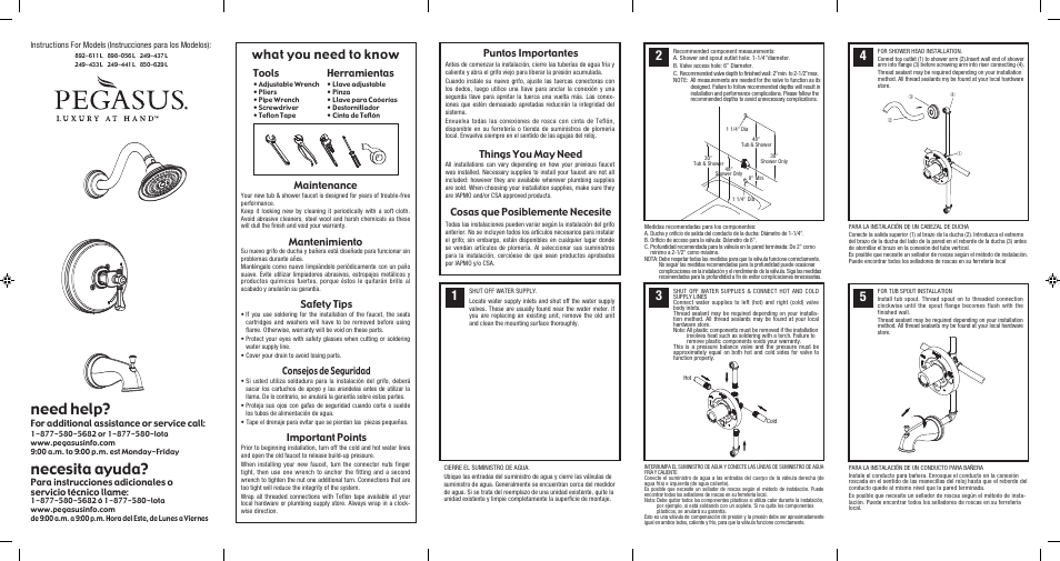 Factory Direct Hardware Pegasus 873-5104 Verdanza User Manual | 2 pages