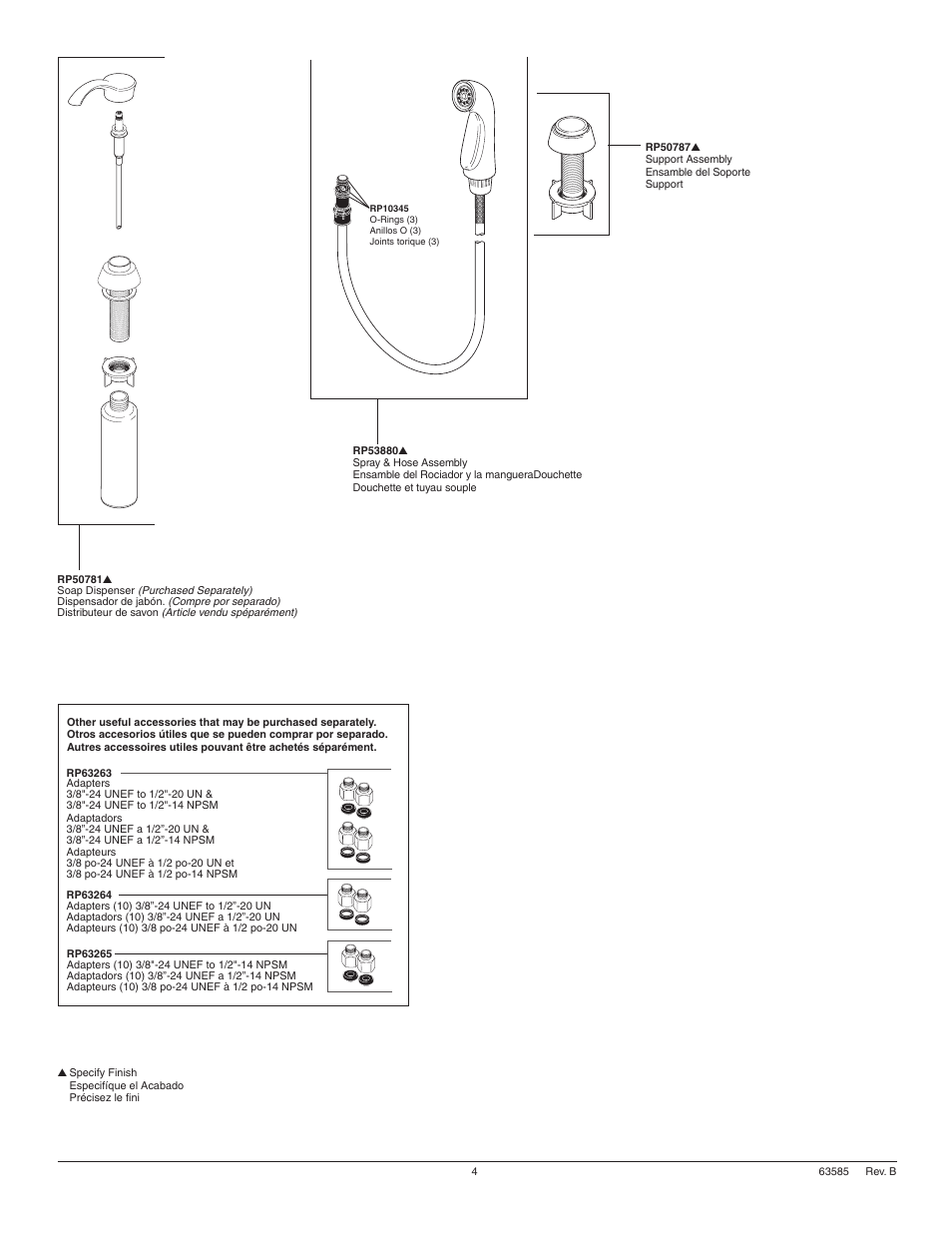 Factory Direct Hardware Delta 1980T Pilar User Manual | Page 4 / 16