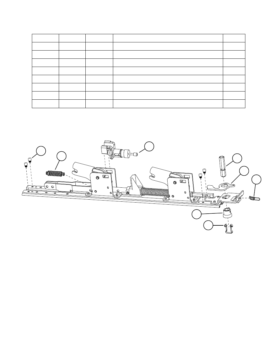 33a/35a rim panic device baseplate assembly | Factory Direct Hardware Von Duprin 33AEO4 User Manual | Page 6 / 12