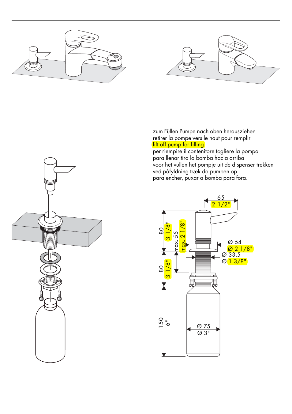 Factory Direct Hardware Hansgrohe 40418 Axor User Manual | Page 2 / 12