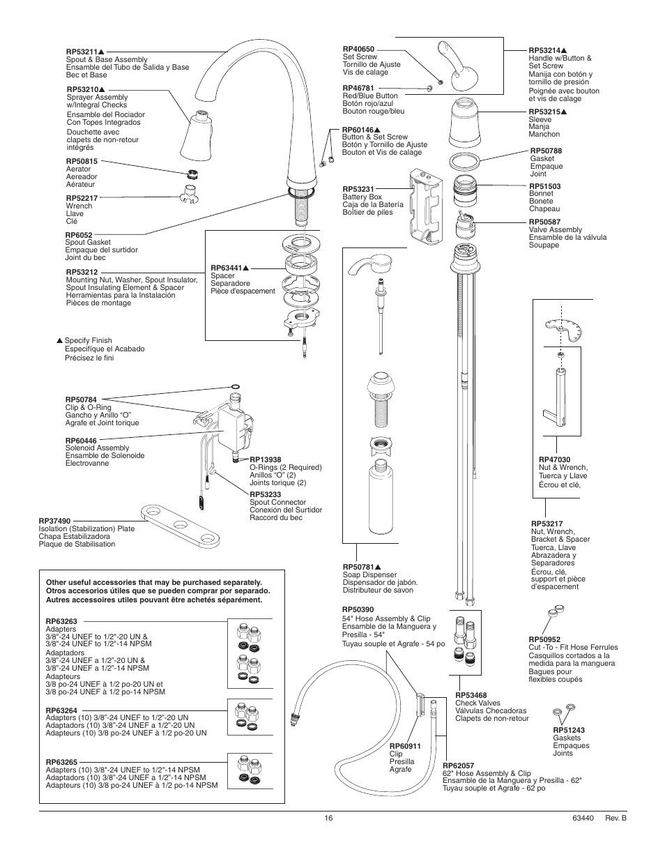 Factory Direct Hardware Delta 980T-SD-DST Pilar User Manual | Page 16 / 16