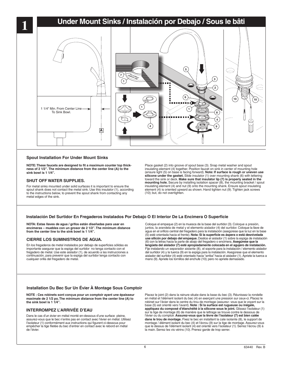 Factory Direct Hardware Delta 980T-SD-DST Pilar User Manual | Page 6 / 16