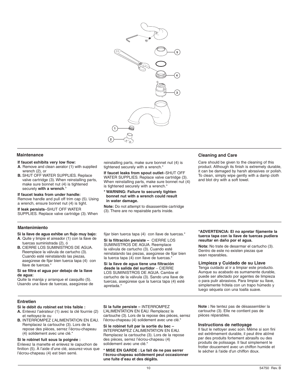 Factory Direct Hardware Delta 578-DST User Manual | Page 10 / 12