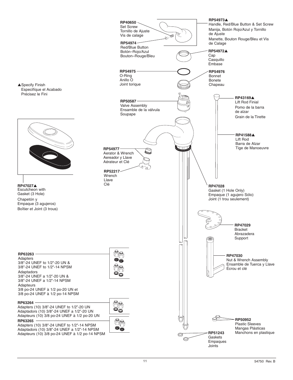 Factory Direct Hardware Delta 578-DST User Manual | Page 11 / 12