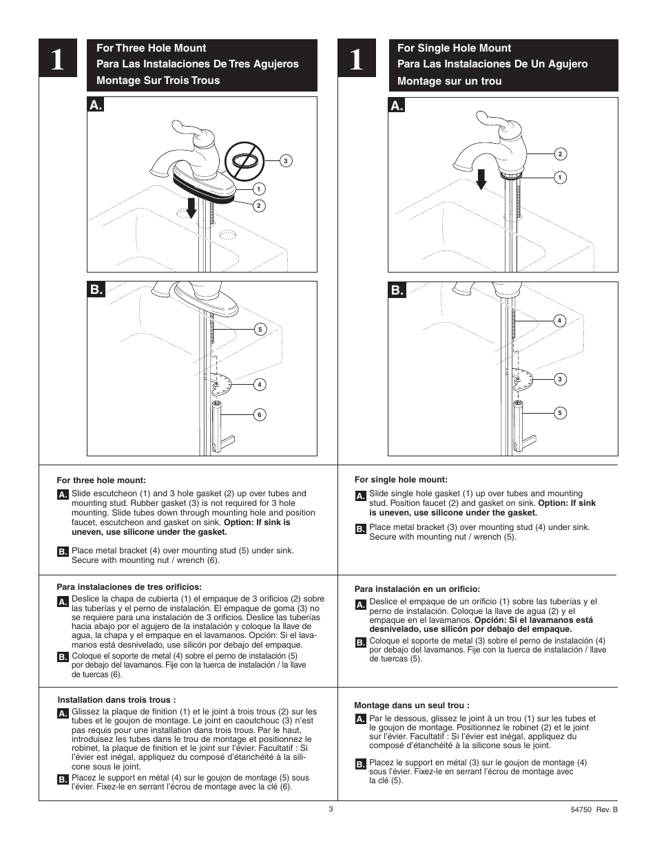 Factory Direct Hardware Delta 578-DST User Manual | Page 3 / 12
